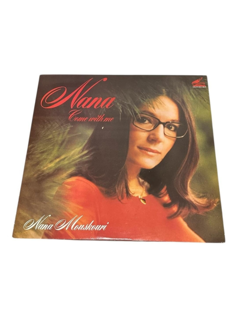 Vintage Nana Mouskouri Vinyl LP Come With Me 1980 Gronland Country Black Canada